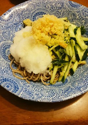 夏にピッタリ♪ぶっかけ冷やしタヌキ-レシピのメイン写真
