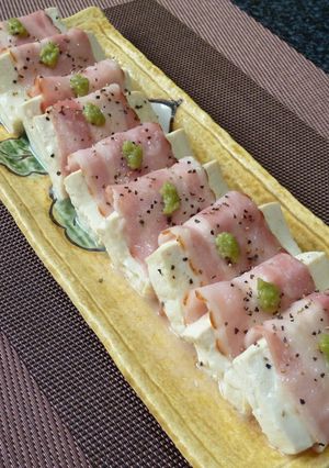 簡単！！ベーコン巻き豆腐ステーキ-レシピのメイン写真