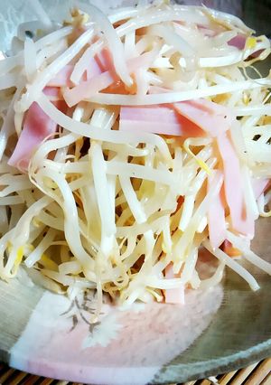 もやしとハムのサラダ-レシピのメイン写真