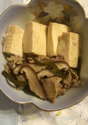 だしが美味しいやわらか肉豆腐-レシピのメイン写真