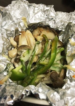 きのこのホイル焼き-レシピのメイン写真