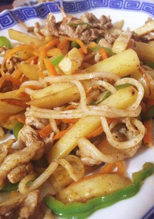 カレー焼き米麺-レシピのメイン写真