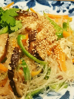 鶏胸肉のチャプチェ-レシピのメイン写真