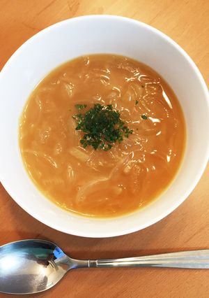 玉ねぎたっぷり オニオンスープ-レシピのメイン写真
