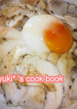 簡単!!鶏ハム丼♪-レシピのメイン写真