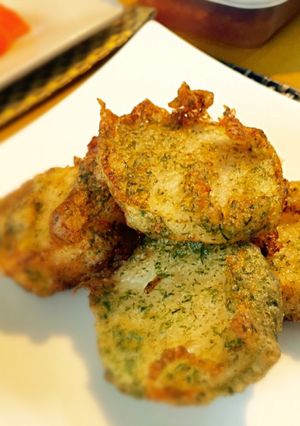 シャキシャキ♡長芋の磯辺揚げ-レシピのメイン写真