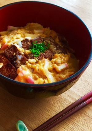 加熱1分30秒!80円カツ丼もどき!-レシピのメイン写真