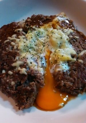 焼肉ハンバーグ！？-レシピのメイン写真