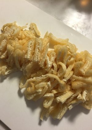 簡単！油揚げの油抜き&パラパラ冷凍-レシピのメイン写真