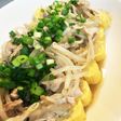 卵焼きの豚もやしあんかけ