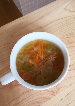 野菜たっぷり春雨スープ-レシピのメイン写真