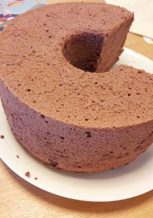 フワフワ&しっとりチョコシフォン-レシピのメイン写真