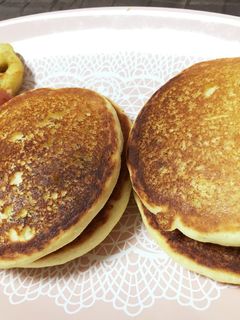 おからでヘルシー!もっちりホットケーキ-レシピのメイン写真