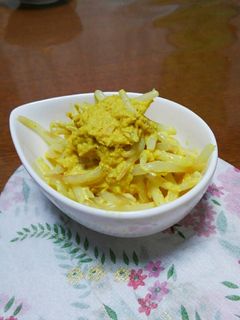 もやしとツナのカレーマヨ和え-レシピのメイン写真