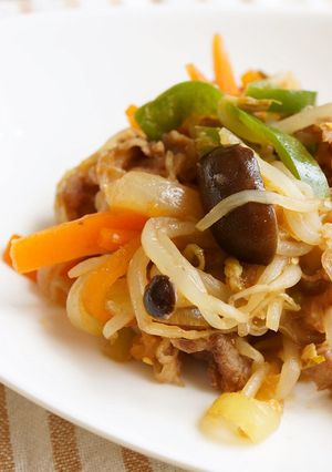 ピリ辛♡コチュジャンの豚肉とお野菜炒め-レシピのメイン写真