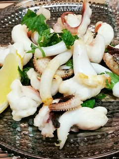 ゲソ塩焼き レモン-レシピのメイン写真