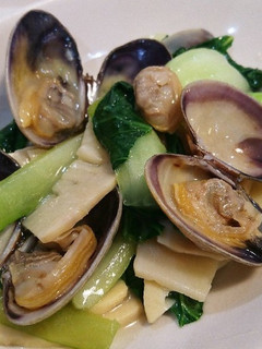 あさりとたけのことチンゲン菜の中華塩炒め-レシピのメイン写真
