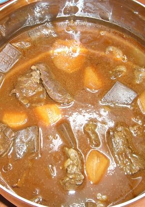 牛すじ肉の味噌煮-レシピのメイン写真