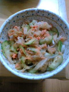 大根おろしと鮭のさっぱり三杯酢和え-レシピのメイン写真