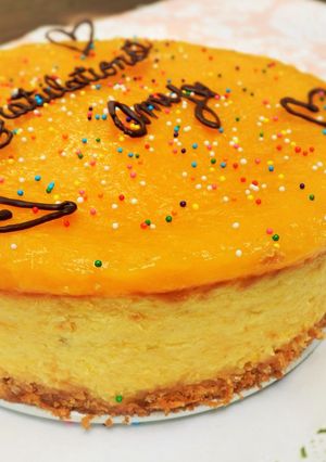 マンゴーとライムのチーズケーキ-レシピのメイン写真