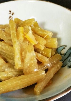ゆず茶でふきの味噌漬け-レシピのメイン写真