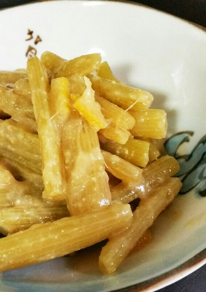 ゆず茶でふきの味噌漬け-レシピのメイン写真