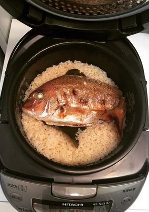 炊飯器で！美味しい鯛めし(鯛飯)-レシピのメイン写真
