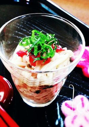 パスタなどにも◎簡単♪梅なめたけ-レシピのメイン写真