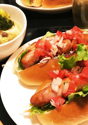 サルサ ホットドッグ-レシピのメイン写真