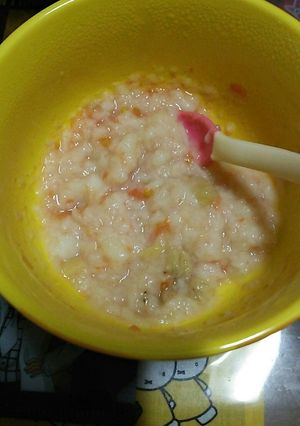 離乳食 デザート風ぱんがゆ-レシピのメイン写真