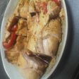 チキンロールで、パプリカチーズ生姜焼き