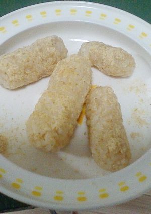 冷や飯できな粉おにぎり♪-レシピのメイン写真
