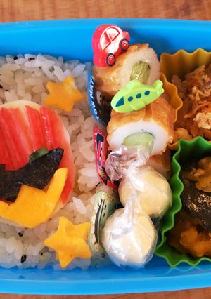 キャラ弁 ＊ ジュウオウジャー-レシピのメイン写真