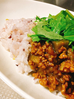 ナスのなんちゃってキーマカレー♪-レシピのメイン写真