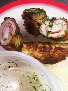 カニカマ入り☆ちくわの磯辺揚げ-レシピのメイン写真