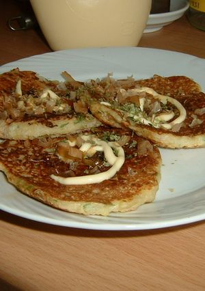 じゃがいもパンケーキ　お好み焼き風-レシピのメイン写真