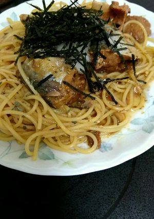 超簡単サバ味噌パスタ-レシピのメイン写真