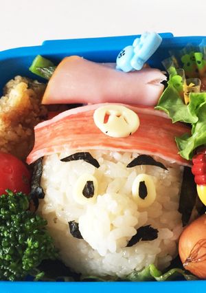 マリオのキャラ弁-レシピのメイン写真