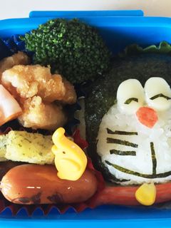 ドラえもんのキャラ弁-レシピのメイン写真