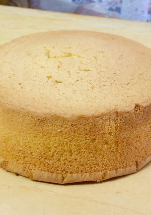 スポンジケーキ(15cm/18cm)簡単-レシピのメイン写真