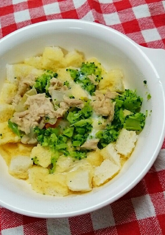 離乳食後期 パンの卵とじ-レシピのメイン写真