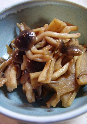 割干し大根としめじのきんぴら風-レシピのメイン写真