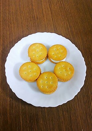 はちみつ梅のマシュマロサンド♪-レシピのメイン写真