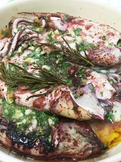 焼くだけ簡単!麦イカのアヒージョ風グリル-レシピのメイン写真