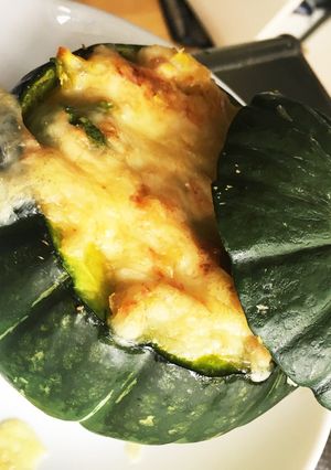 まるごとカボチャグラタン-レシピのメイン写真