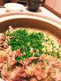 節約!もやしと豚肉の蒸し鍋、〆は中華麺で