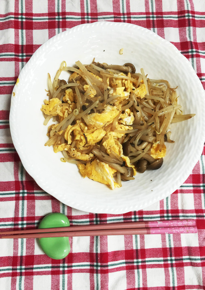 もやしと卵の炒め物-レシピのメイン写真