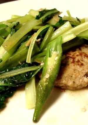 野菜あんかけ中華風ハンバーグ-レシピのメイン写真