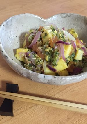 ゴーヤとはんぺんの梅チャンプル-レシピのメイン写真