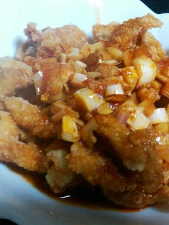 鶏皮の油淋鶏-レシピのメイン写真